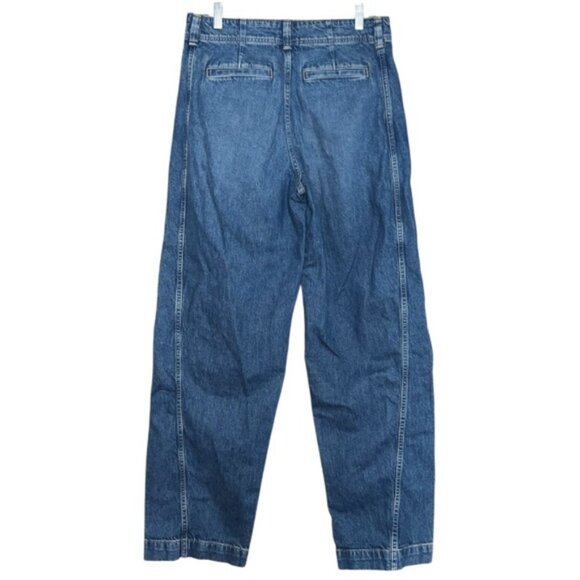 Madewell Tapered Denim Trousers in Concho Wash Size 29 - Picture 7 of 10